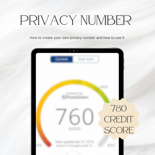 Privacy Number Template